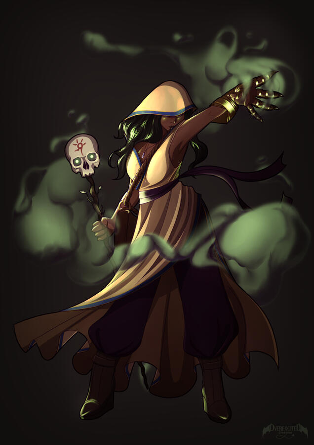 Aruspécia - original character. Design was created in collaboration with the owner