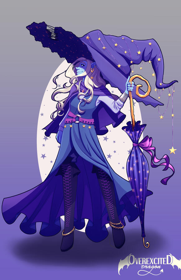 Taako Taako - character fan design concept for the original character from series Adventure Zone