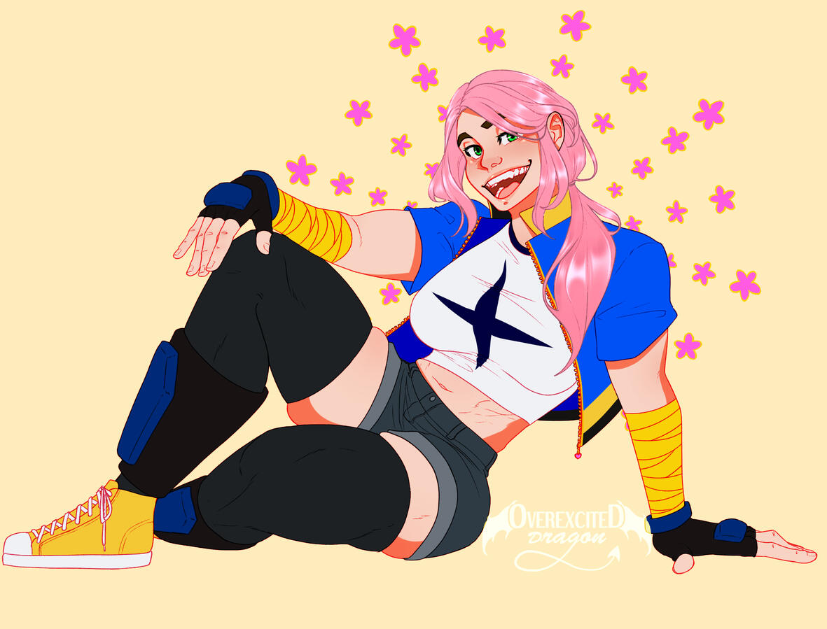 Maxie Hart - original character, owned by CuppaKouhii. Design was created in collaboration with the owner